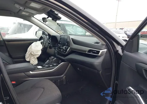 2021 Toyota Highlander Hybrid Le z USA, uszkodzony, nr VIN 5TDBBRCHXMS526339